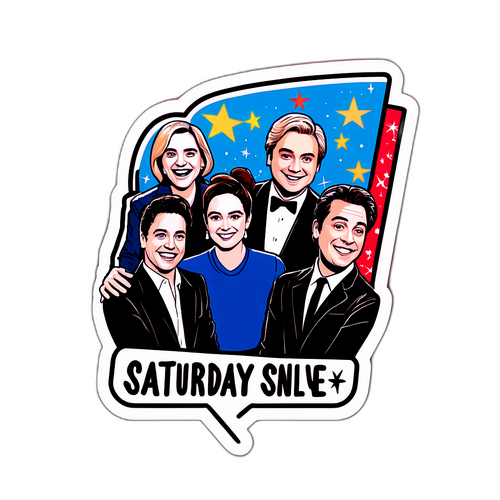 Saturday Night Live Klistermärke