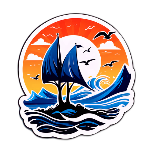 "Ahol a Szél Fúj" Matrica