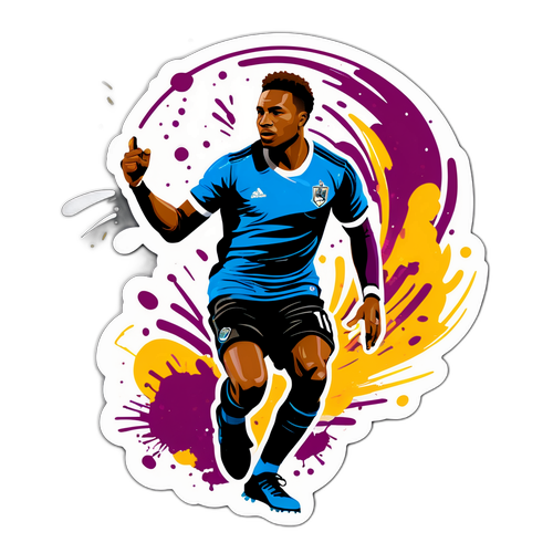 एंटनी के प्रेरित Bold स्टिकर डिजाइन