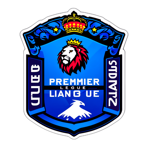 สติ๊กเกอร์ตารางคะแนนพรีเมียร์ลีกในสไตล์กราฟิกที่สวยงาม