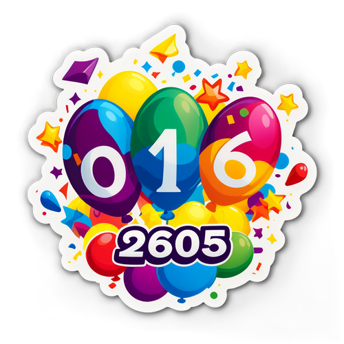 Colorful Lotto Result Sticker para sa Enero 6, 2025