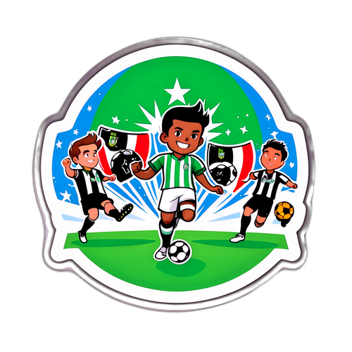 Pegatina dinámica: Atlético Nacional vs Alianza
