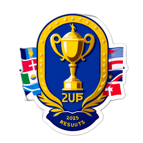 Stiker Perayaan Keputusan Ryder Cup 2025