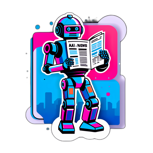 भविष्य के एआई रोबोट का चित्रण