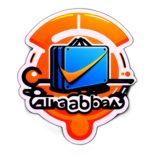 Ilustre o logo da Alibaba com um toque moderno