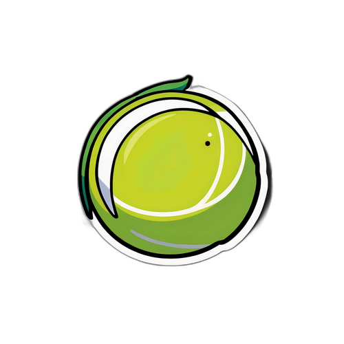 Design di adesivo con citazione di Sabalenka