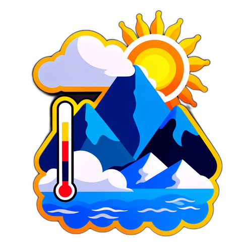 Sticker del clima de San Luis