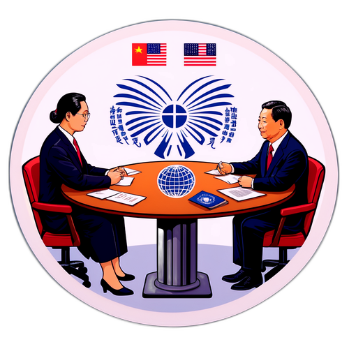 国际会议桌上的对话