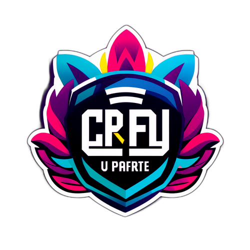 U Cluj–CFR csapatlogó stílusú felirat
