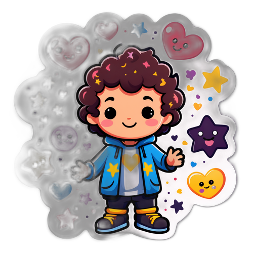 Isang Masiglang Doodle ni Claude sa Iba't Ibang Emosyon