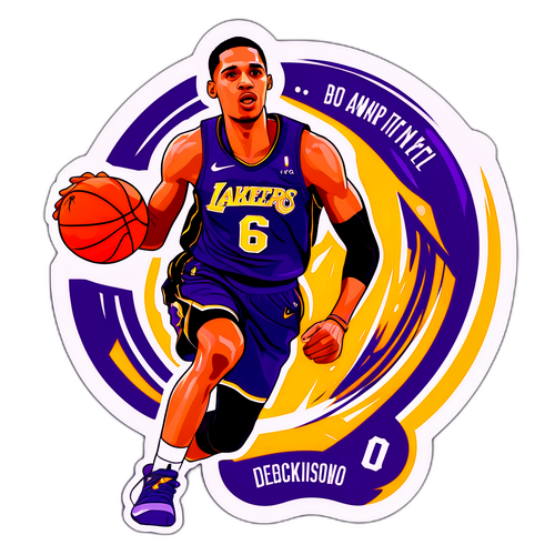 Malikhain at Makulay na Sticker ni Jordan Clarkson
