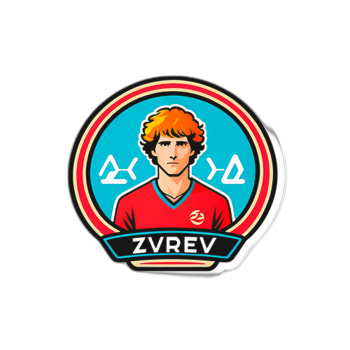 Illustration minimale du logo Zverev