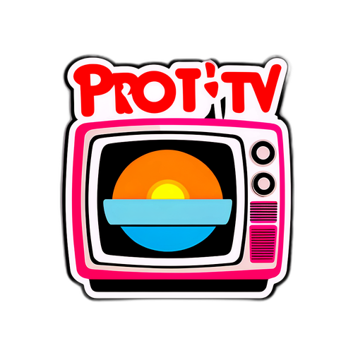 Adesiv Pro TV Retro