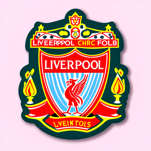 Stiker Logo Bersejarah Liverpool