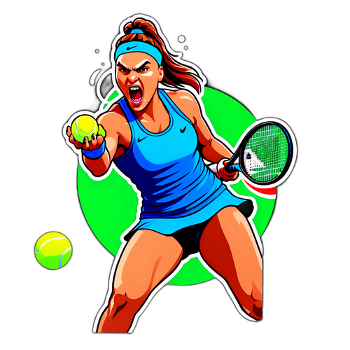 Autocolant dinamic Aryna Sabalenka