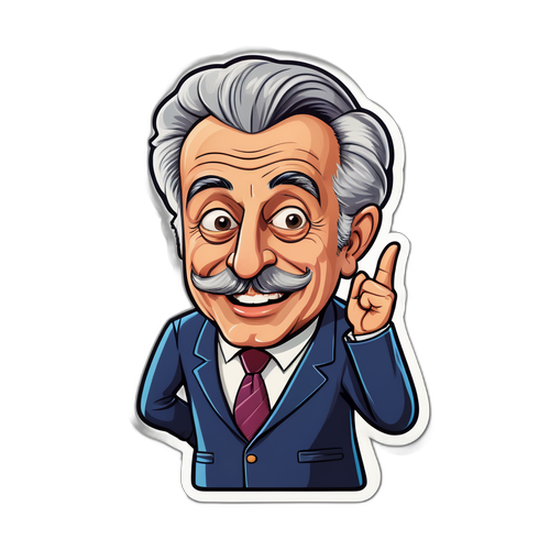 Humoros Szabó Kimmel Tamás Karikatúra