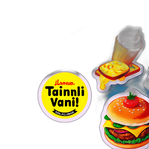 Ruokateemainen tarra Hans Välimäeltä