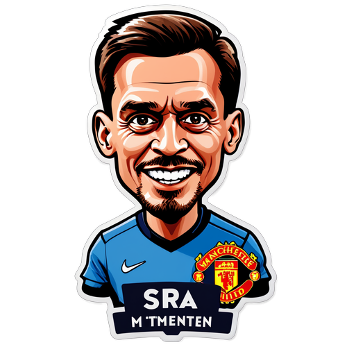 Sticker dedicat meciului Tottenham - Manchester United