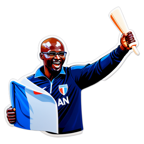Lebhafter Aufkleber von Thuram