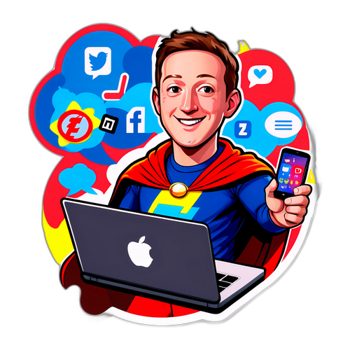 Mark Zuckerberg som superhjälte