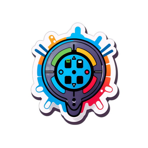 Sticker de Mitelefe con control remoto