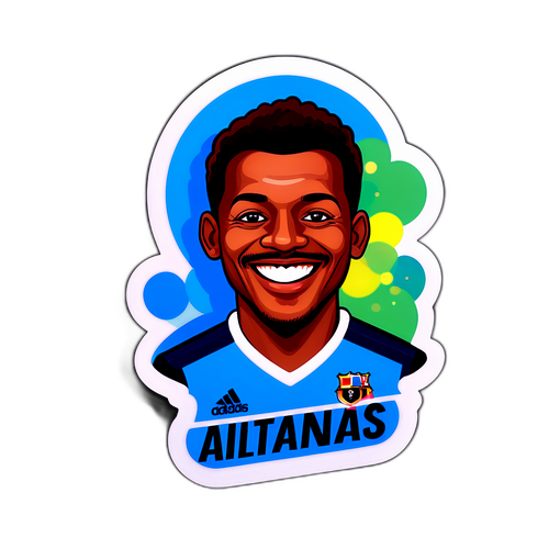 Sticker divertido de la edad de Matías Alé