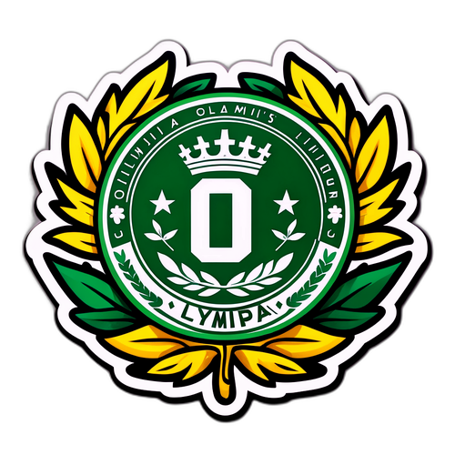 Stiker Emblem CD Olimpia