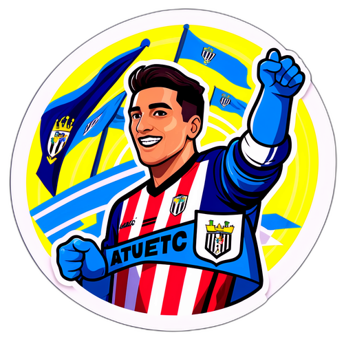 Sticker Celebrando o Atlético San Luis Querétaro