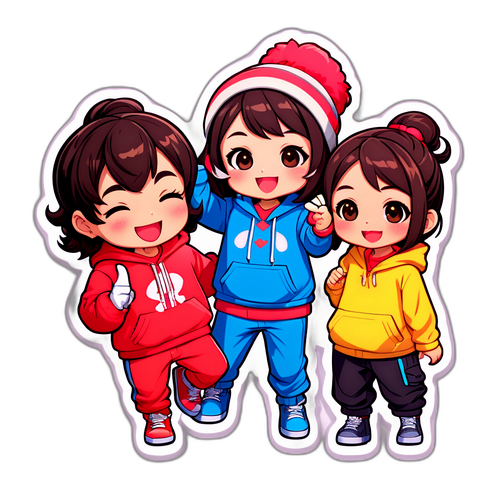 トレンディファッションのキャラクターたち