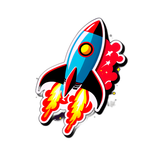 Динамічна іконка запуску ракети