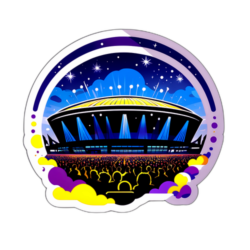 O2 Arena ve večerním stylu