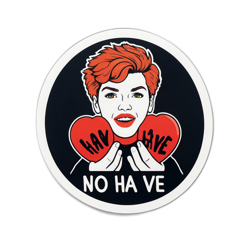 No Haav No Love - Lauri Haav Sticker