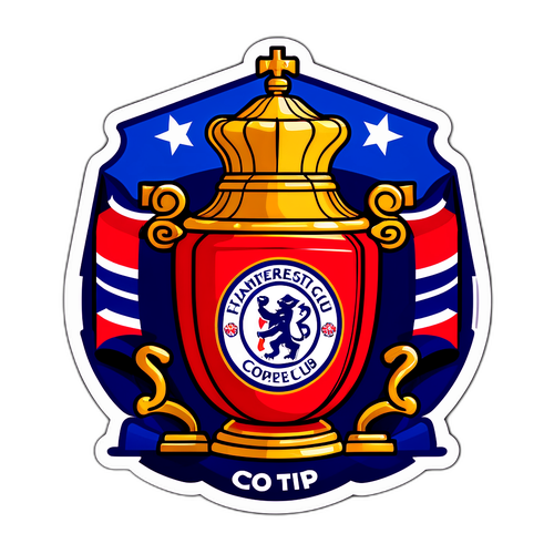 FA Cup Trekning Klistermerke