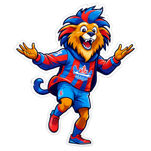 Prepare-se! O Mascote do Crystal Palace Ensina Como Celebrar com Estilo!