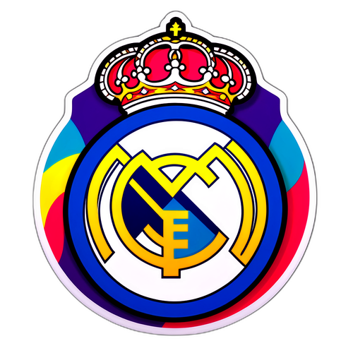Sticker Logo Real Madrid