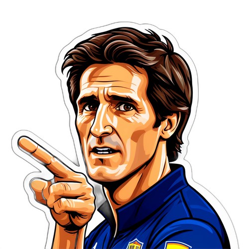 Guillermo Barros Schelotto dando instrucciones