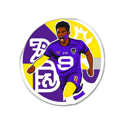 Inter-Fiorentina mérkőzés témájú matrica