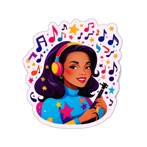 Vibrant na Sticker ni Janice Tjen