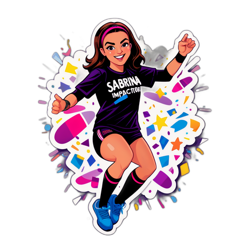 Dynamický sticker s Sabrina Impacciatore