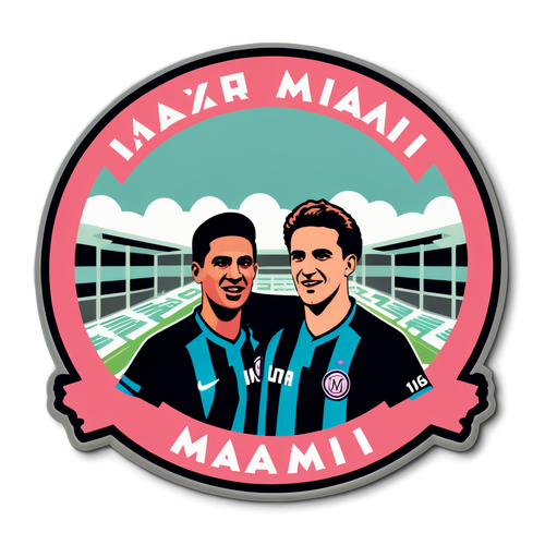 Sticker hoài niệm về những khoảnh khắc của Inter Miami