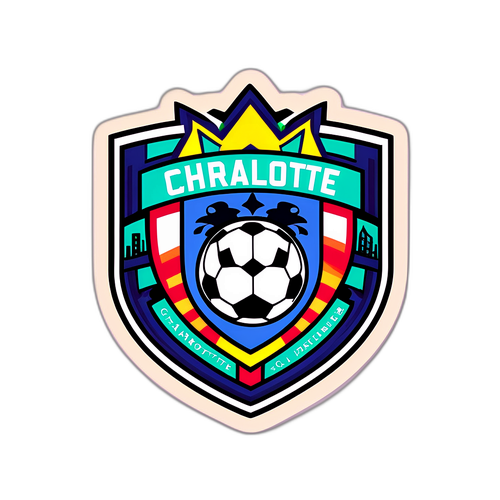 Sticker Colorido de Charlotte FC