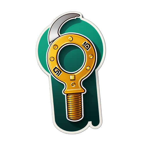 Corkscrew Estilizado como Símbolo do Dólar