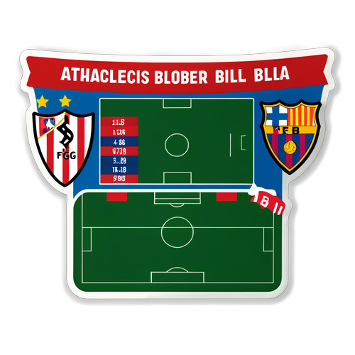Fotballkamp Mellom Athletic Bilbao og FC Barcelona