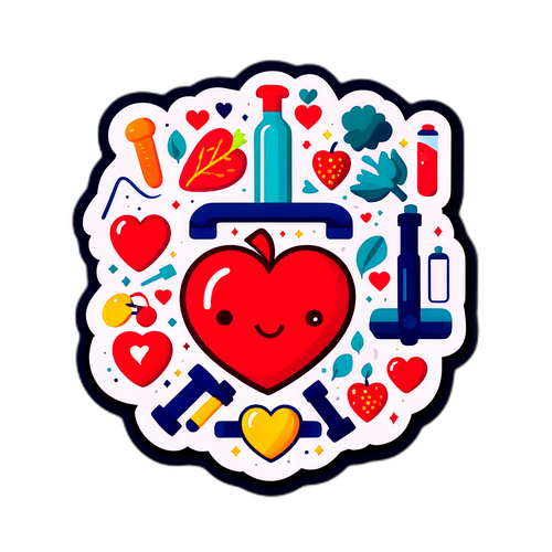 心血管健康贴纸