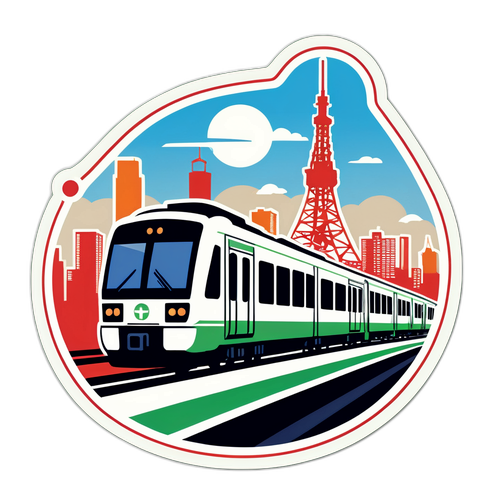 山手線のイラスト