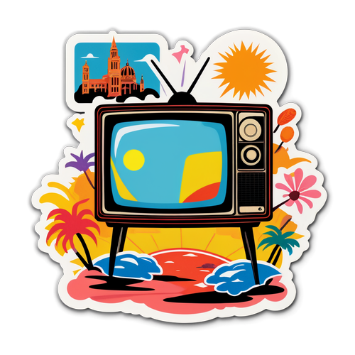 Sticker Nostalgico di Anticipazioni Belle