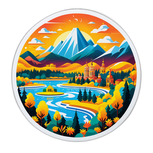 Вражаючий краєвид Києва з музичним акцентом