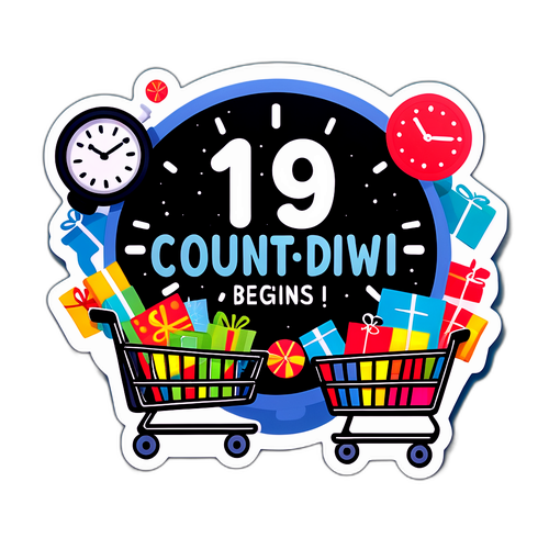 खरीदारी का काउंटडाउन