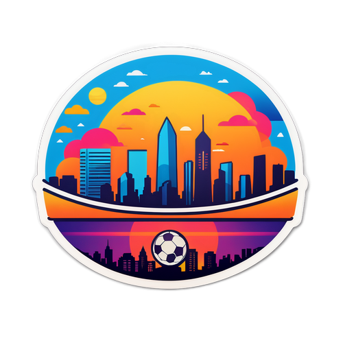 Skylines na Jua la Mchana