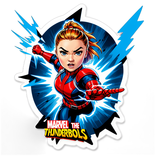 Rasakan Kekuatan Petir! Aksi Menggila Florence Pugh Menyerang Dengan Thunderbolts!